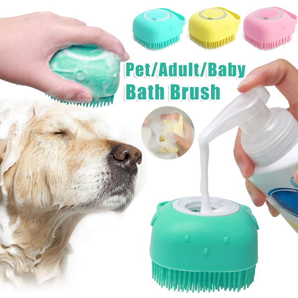 LAJVERO silicone bath brush overview