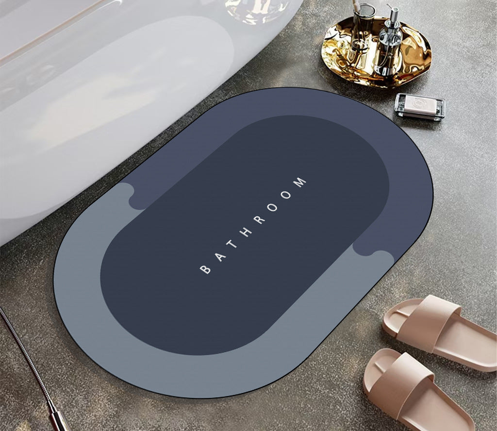 LAJVERO quick-dry bathroom mat lifestyle view