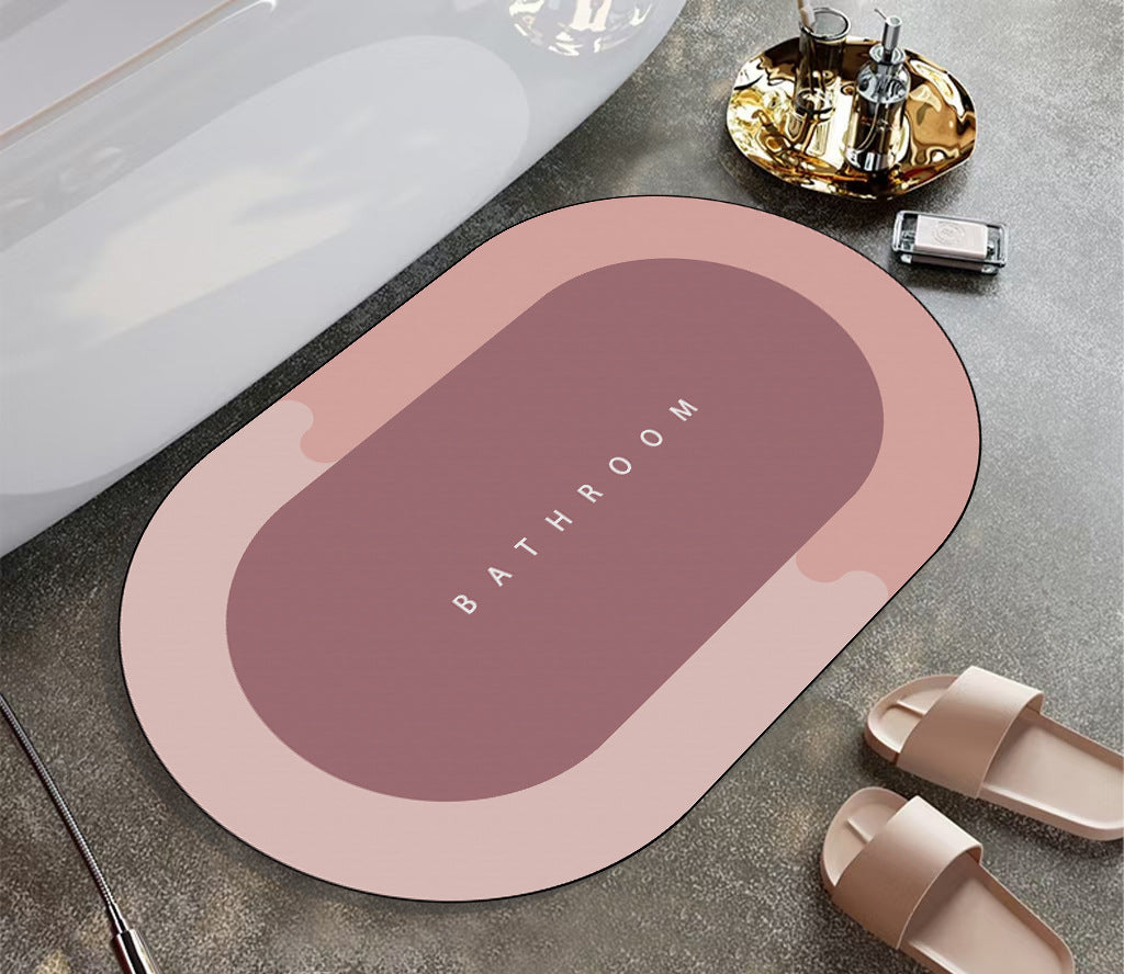 LAJVERO quick-dry bathroom mat