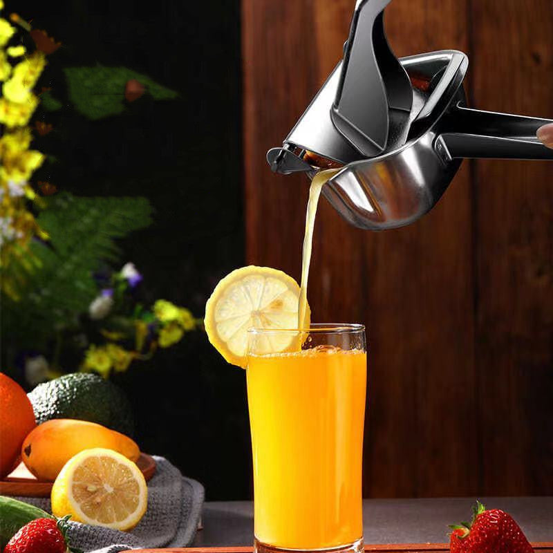 LAJVERO stainless steel manual juicer alternate view
