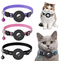 Reflective pet collar with tracker holder