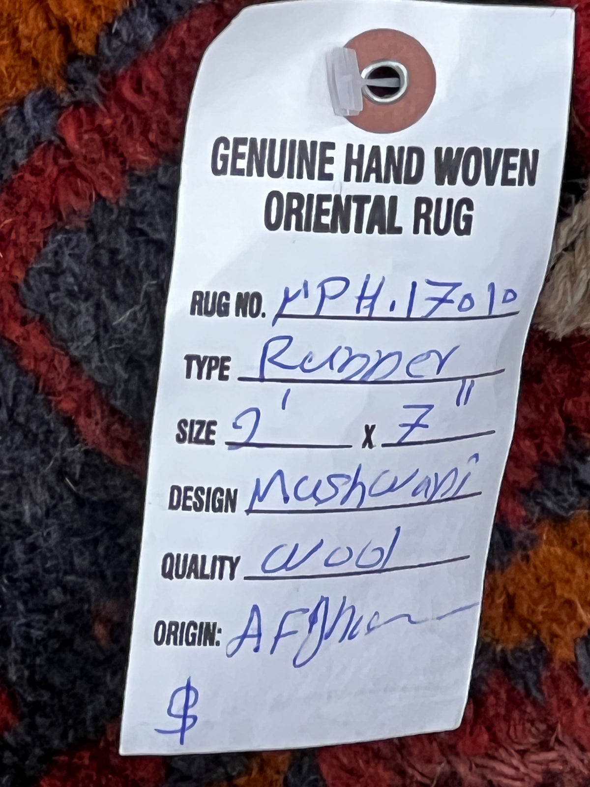 Mushwani runner H. 17010 photo 5