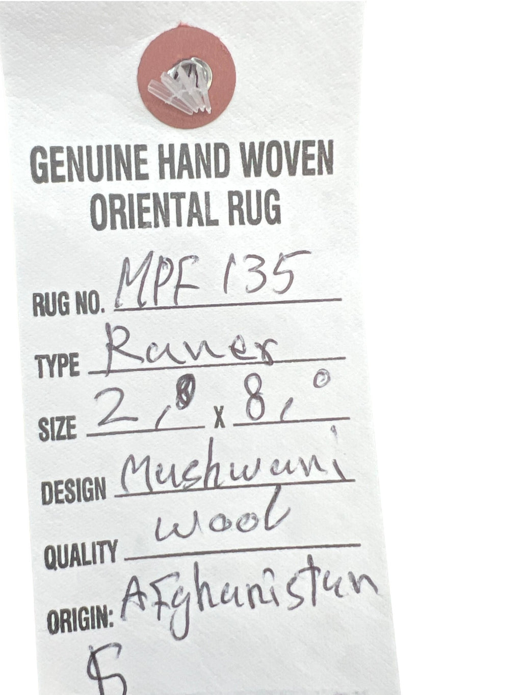 Mushwani runner MPF 135 photo 5